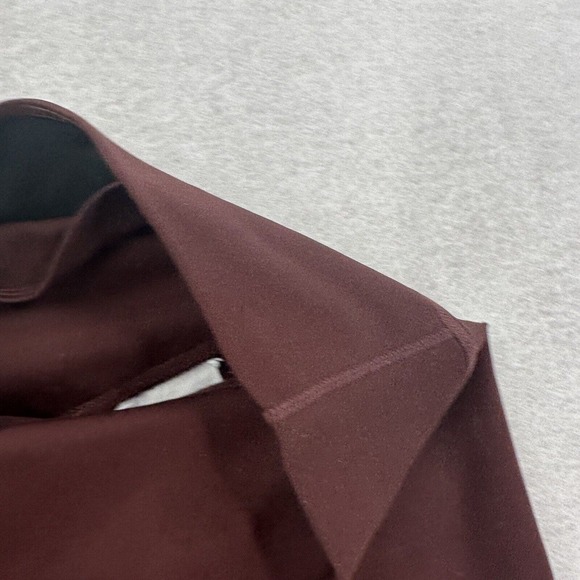 Nike Dri-Fit High Waist Maroon Leggings‎ cropped Womens Small - Picture 8 of 12